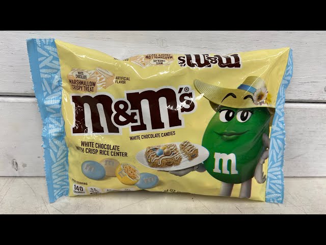 SPOTTED: White Chocolate Marshmallow Crispy Treat M&M's - The