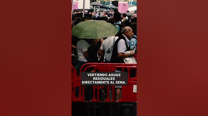 Jorge Zegarra Reategui denuncia: La contaminación del río Sena pone en jaque a París 2024 #noticias