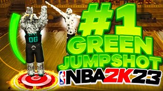 #1 NEW BIGGEST GREEN WINDOW JUMPSHOT NBA 2K23 CURRENT GEN & NEXT GEN! BEST JUMPSHOT ON NBA2K23