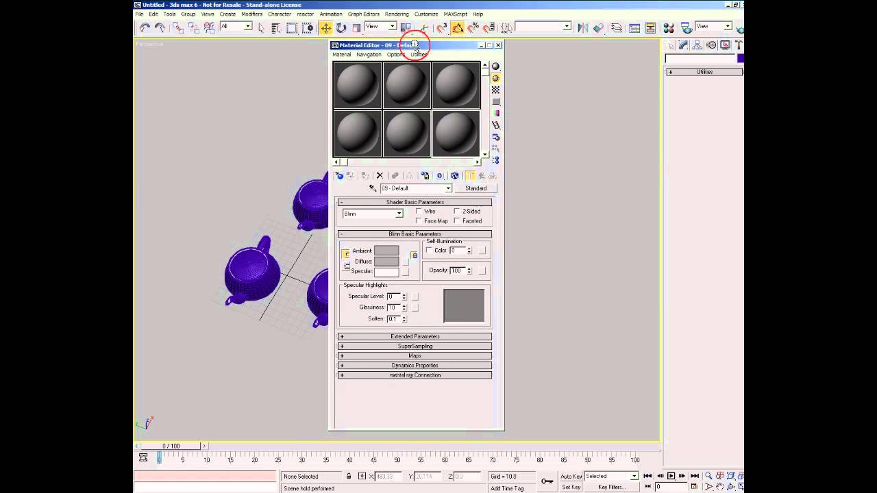 3DS MAX - CG Academy Tutorials Serie 1 - 6.The Menus - Pt.2 - YouTube