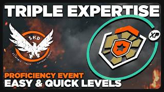 TRIPLE EXPERTISE ~ Get to Level 30 QUICK | Event Tips & Tricks | The Division 2