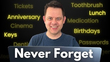 I learned a system for remembering everything