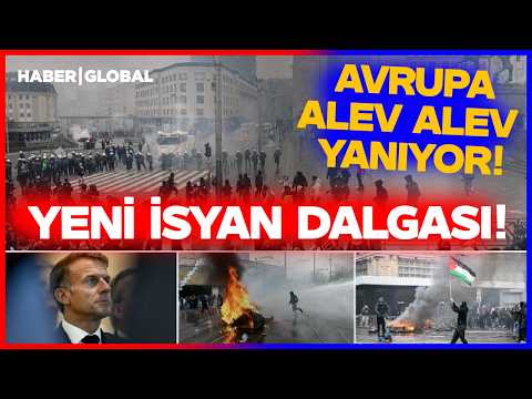 A New Wave of Riots Has Begun in Europe! Everywhere Is Burning!
