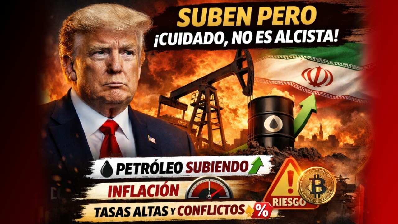 Trump, Irán y petróleo: El riesgo que el mercado ignora / ESCENARIO ALTO RIESGO !!  🔴 DIRECTO