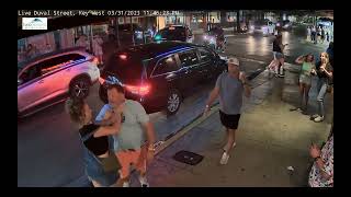 large altercation. Another interesting key west street scene