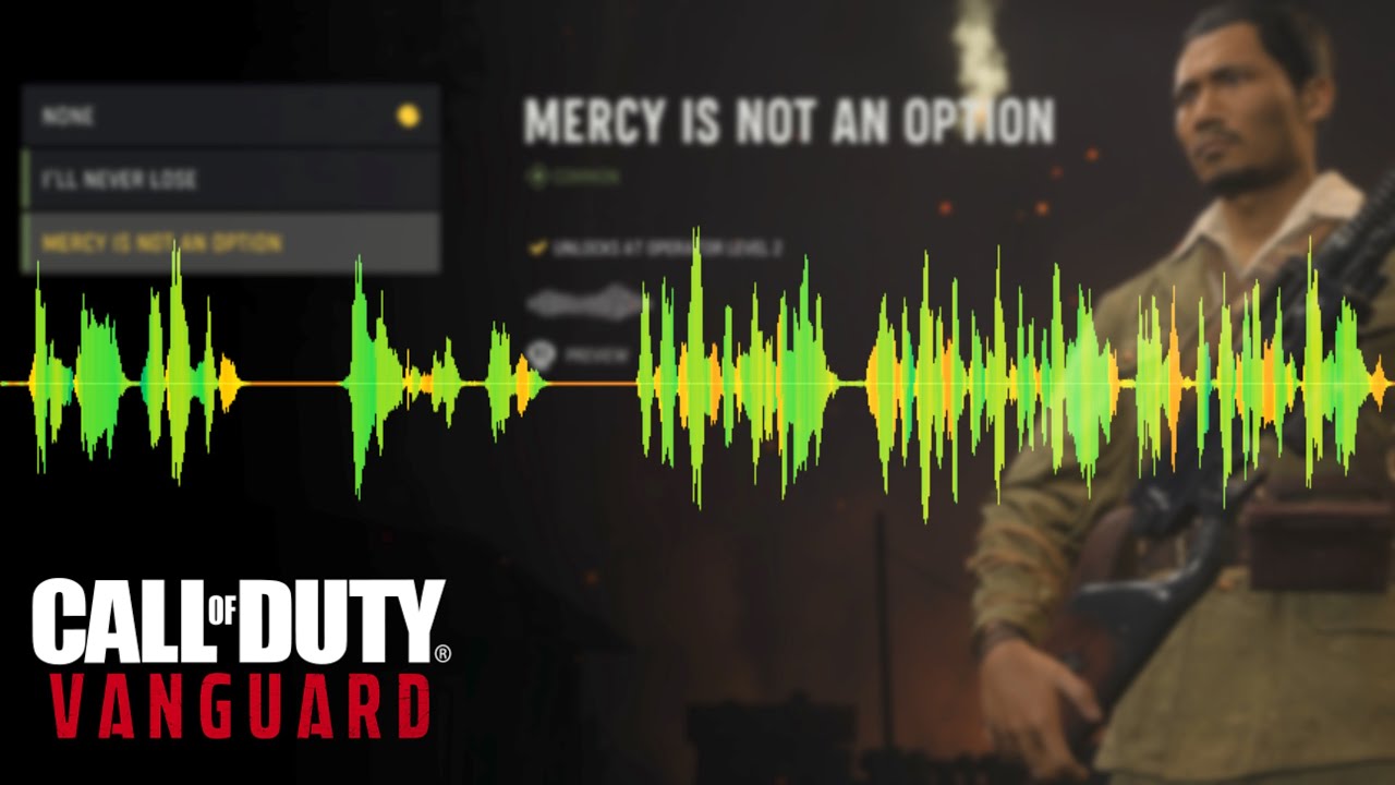 ALL OPERATOR VOICELINE QUIPS - Call Of Duty Vanguard