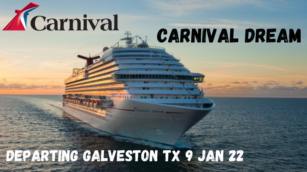 carnival cruise departing galveston today
