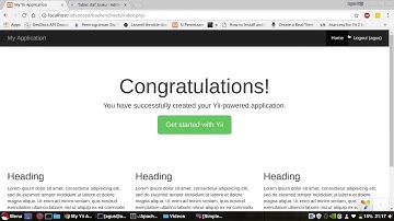 9. Yii2 Tutorial Indonesia - Membuat CRUD menggunakan Gii pada Yii2 Template Advance