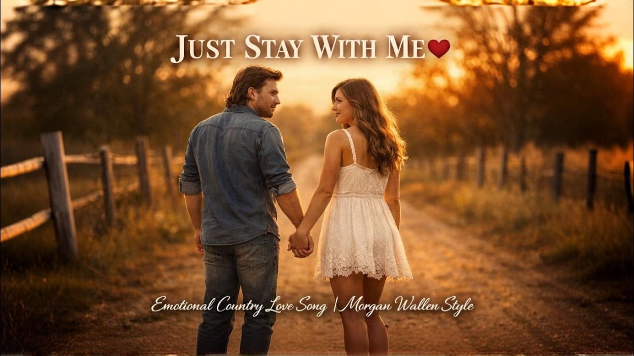 Just Stay With Me ❤️ | Emotional Country Love Song | Morgan Wallen Style