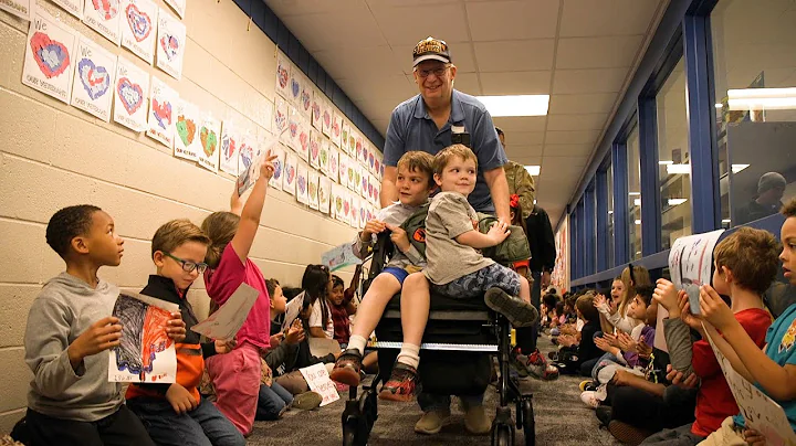 Jarman Students Celebrate Their Veterans with Parade