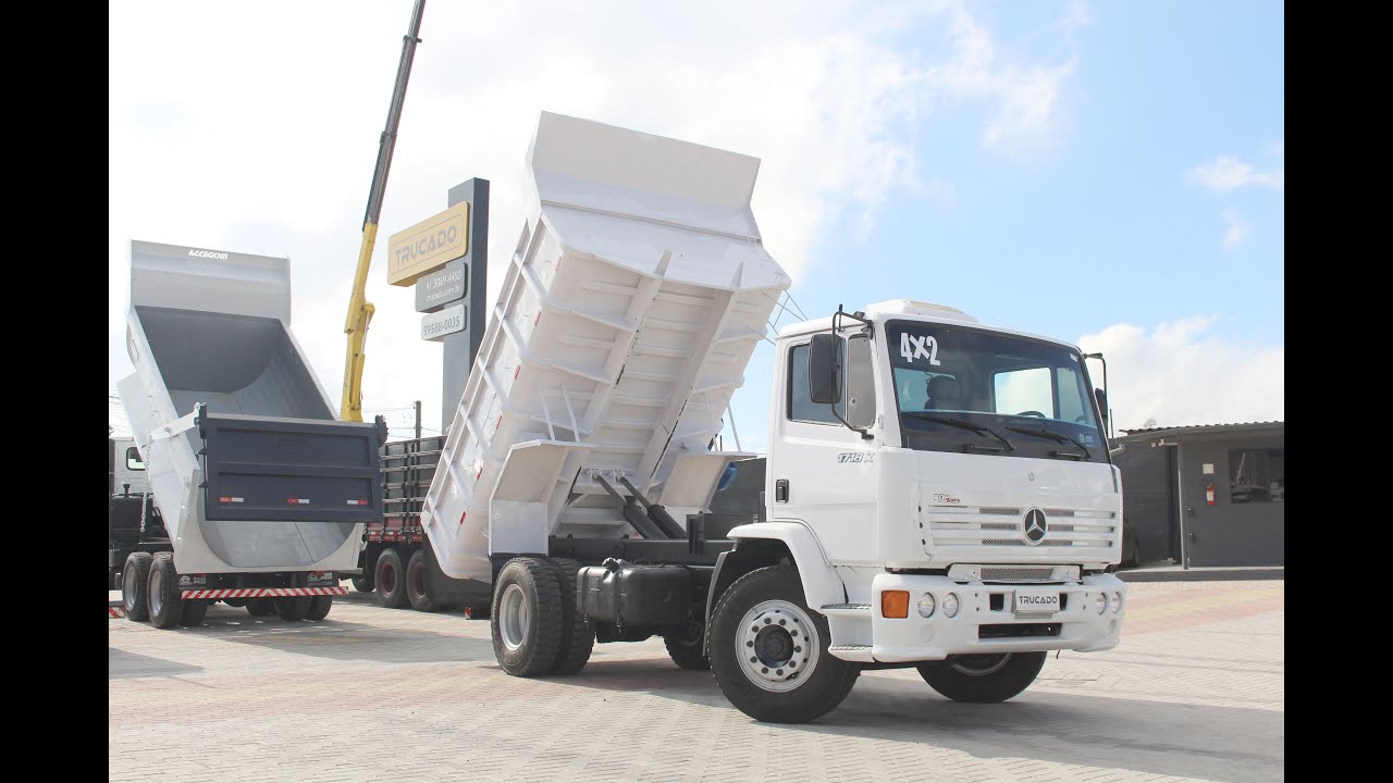 MB 1718 – 2000 – 4X2 – CAÇAMBA BASCULANTE PASTRE 8M³ - Trucado Caminhões (VENDIDO)