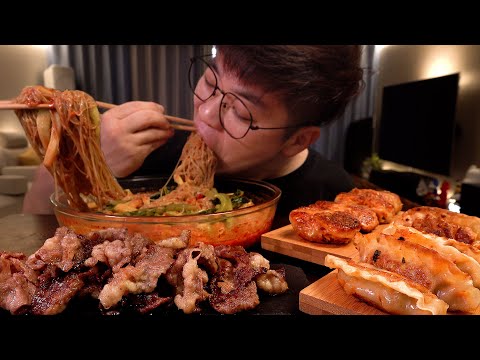 SUB 노각비빔냉면 먹방 열번보세요 백번보세요 대박 레전드 먹방 <strong>Bibim</strong> naengmyeon mukbang Legend koreanfood eatingshow asmr kfood