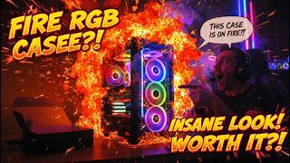 Is This the Most Futuristic Gaming Case? 😍 1ST PLAYER X5 Firebase unboxing #pc#trend#viral #gaming