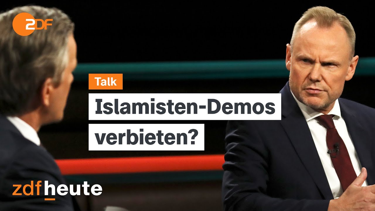 Islam-Demo: Wie weit darf Meinungsfreiheit gehen? | Markus Lanz vom 01. Mai 2024