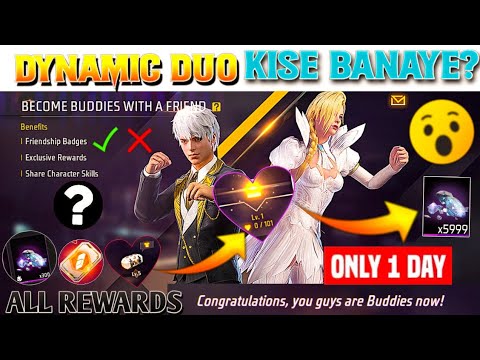 Dynamic Duo Kaise Banaye? | Dynamic Duo Kaise Complete Kare | Garena Free Fire Dynamic Duo In 2025