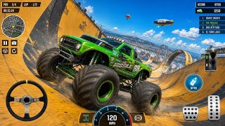Mega Ramp Monster Car Racing 3D – Extreme Car Stunts Gameplay (Android/iOS) screenshot 3