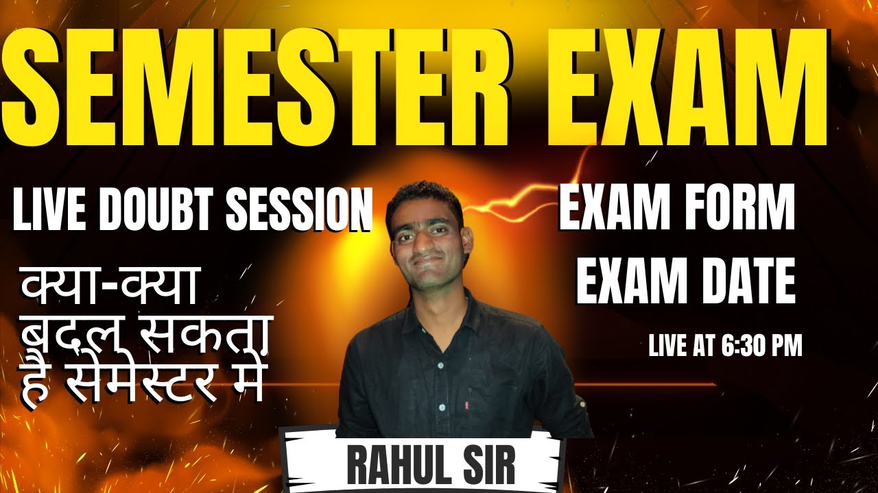 Lucknow University Semester Exam 2025 | New Exam Pattern & Exam Date Update