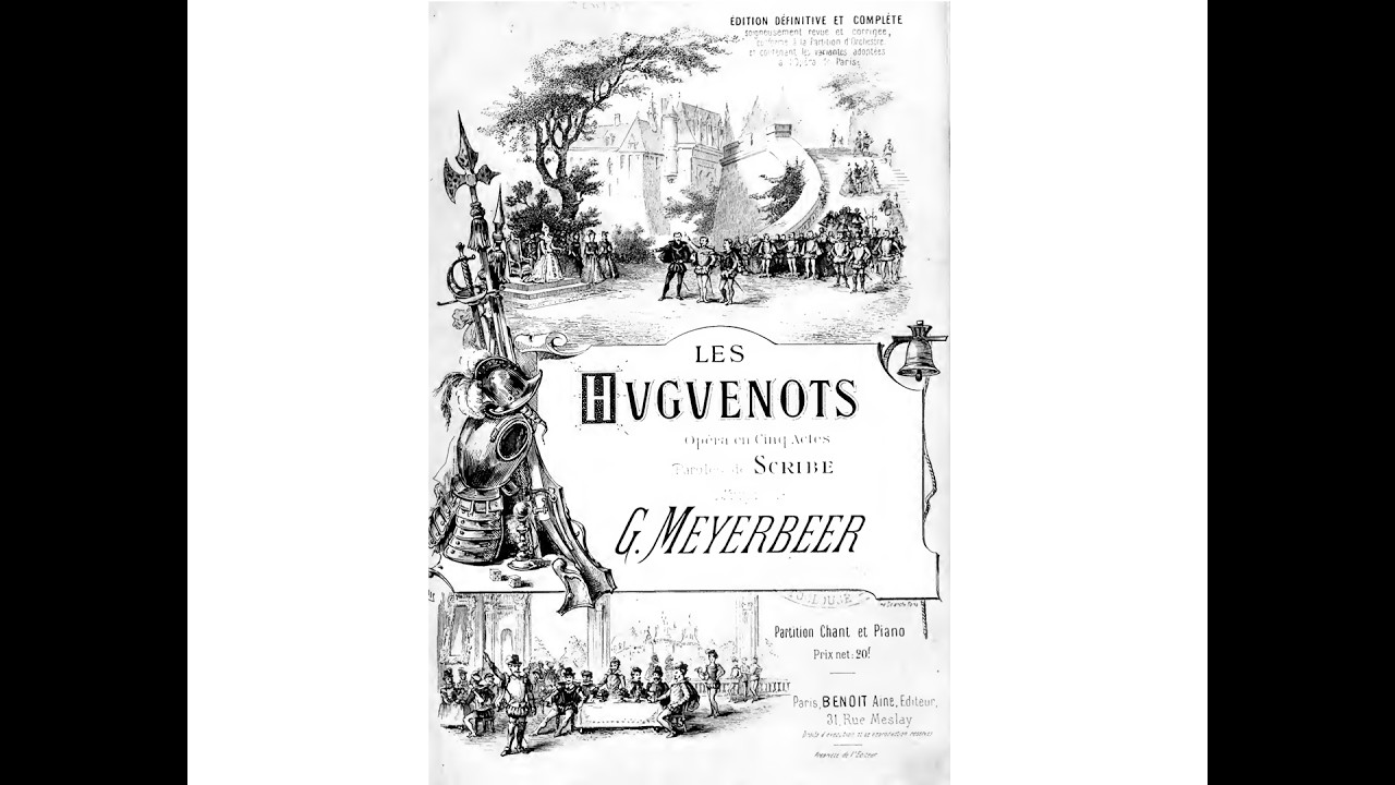 Les huguenots (Meyerbeer) Acte IV - Conjuration et Bénédiction des poignards (Van Dam, dir. Trik)