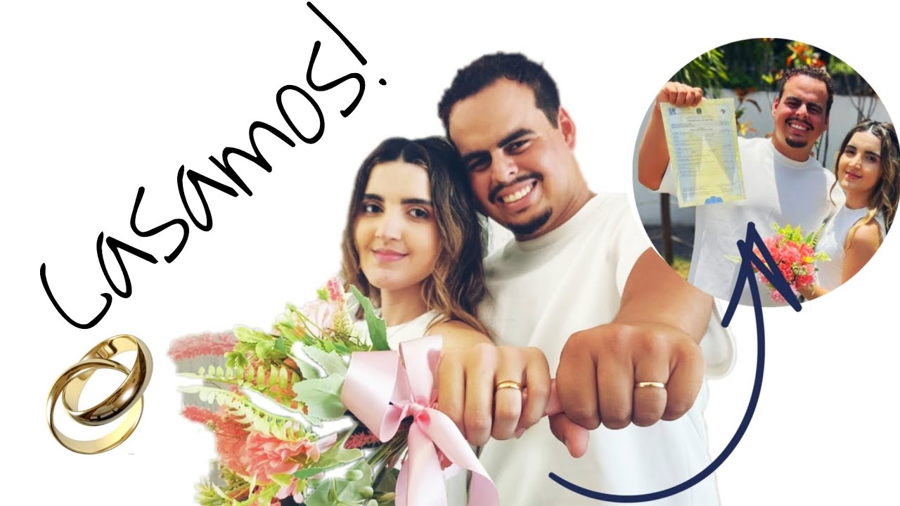 Casei no civil 😲😲😲 