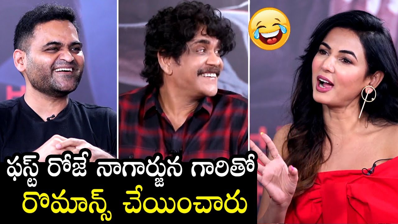 Nagarjuna's The Ghost Movie Team FUNNY interview | Sonal Chauhan | praveen sattaru || Filmylooks
