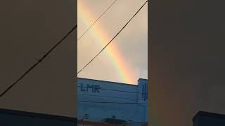 Lovely Rainbow without rain || 🌈 Rare Incident #rain #rainbow #rare #new #shorts #video - 48