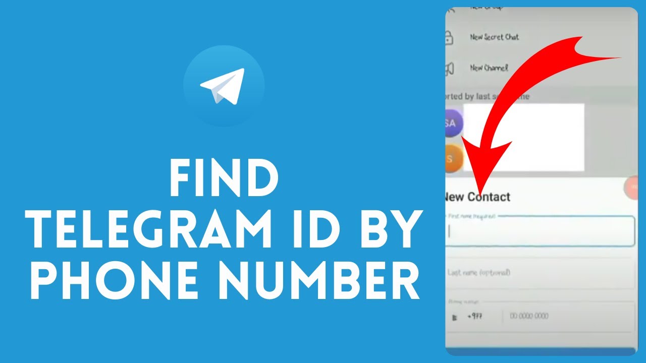 How to Find Telegram ID by Phone Number - YouTube