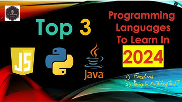 Top 3 Programming Languages in 2024  | All you need to know | #fullstack #python #javascript #java