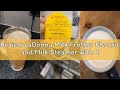 Review LaDonna Milk Frother Electric and Milk Steamer with 4 Functions - Hot Chocolate Machine - Mil