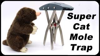 How To Catch Moles With A SuperCat Scissor Trap.