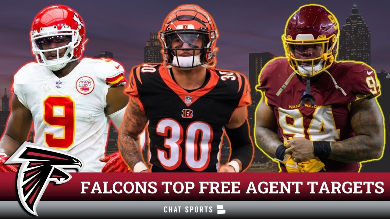 Atlanta Falcons Top 25 Free Agent Targets For 2023 YouTube