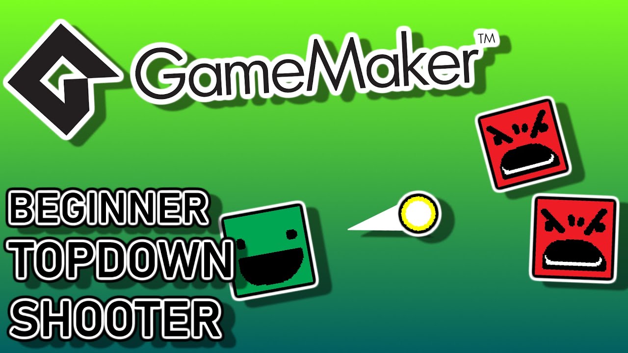 GameMaker: Studio 2 | Topdown Shooter Beginner Tutorial #2 (More ...