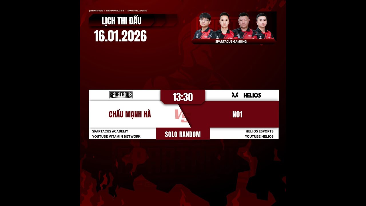 Trực tiếp | Giải đấu AOE League Spring 2026 | Vòng Loại Trực Tiếp | Chạm 3 |  Ngày: 7/3/2026