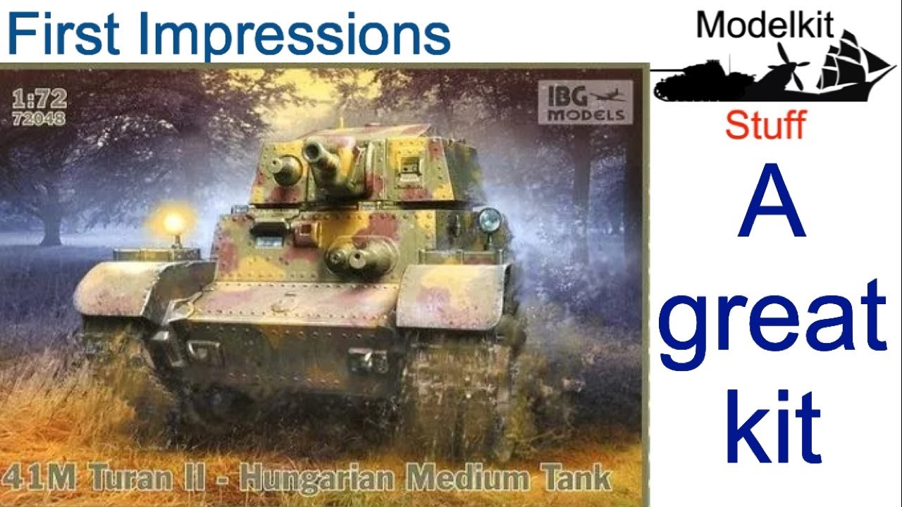 Первые впечатления, IBG, 1/72, венгерский Turan II