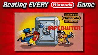 Beating EVERY Nintendo Game - Game & Watch: Safebuster - YouTube