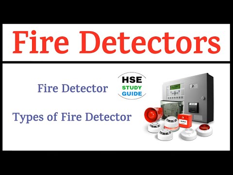 Fire Detection System | Types of Fire Detector | Fire Detector | HSE STUDY