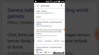 Cara login garena di hp android screenshot 1