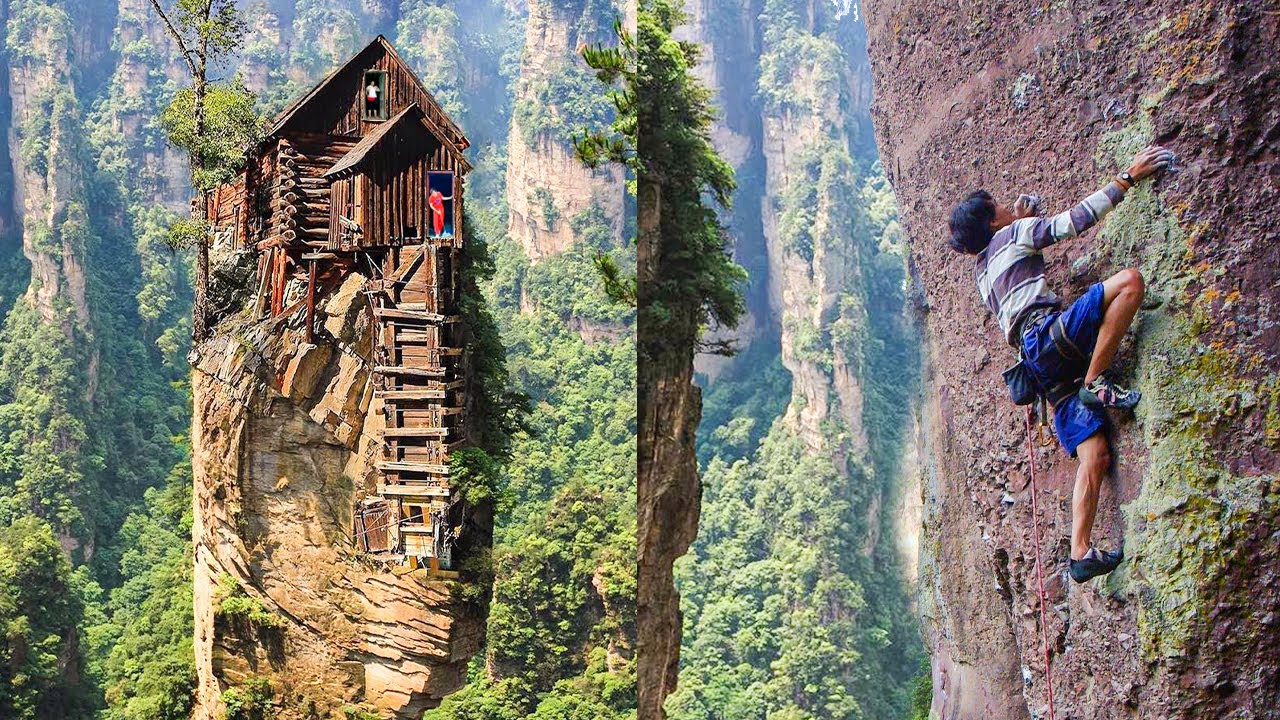 NO WAY! These Villagers Are Living on The Most SCARY Cliff!