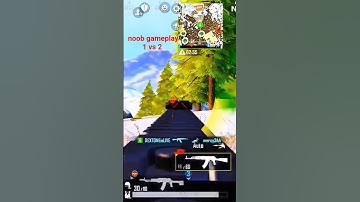 1 vs 2🔥🥵🥵 noob gameplay BGMI #comedy #bgmishorts #shorts