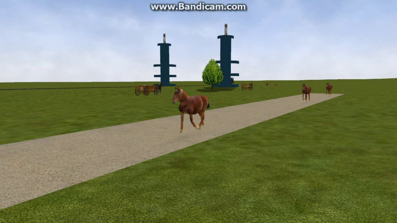 Animated horse for MSTS - Openrails