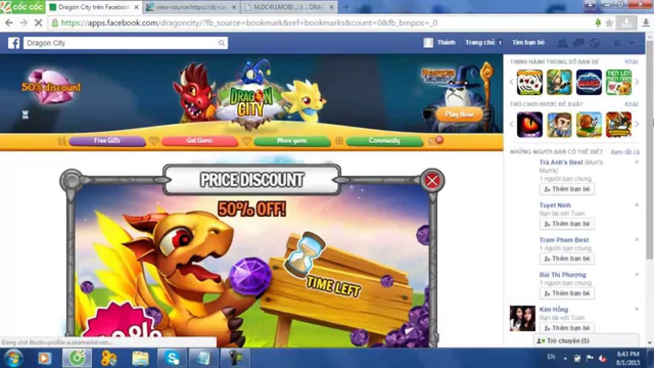Dragonhack.Top Hack Kim Cuong Trong Dragon City