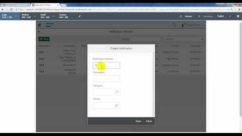 SAP Notification Video
