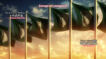 Aegisub Effect Trans "Attack On Titan"