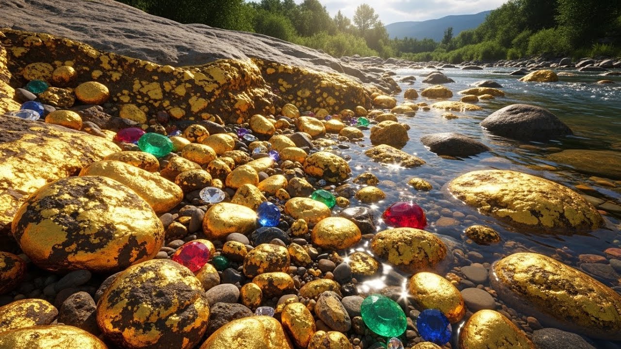 Uncovering GIANT Gold Nuggets From the Soil!