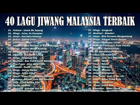 KOLEKSI LAGU JIWANG 80-90AN TERBAIK - LAGU SLOW ROCK MALAYSIA NI PENUH MEMORI - LAGU JIWANG 90AN