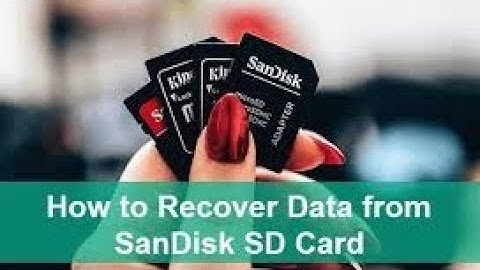 Memory Card Recovery | How to Recover the photos, videos, documents Data on PC or Mac