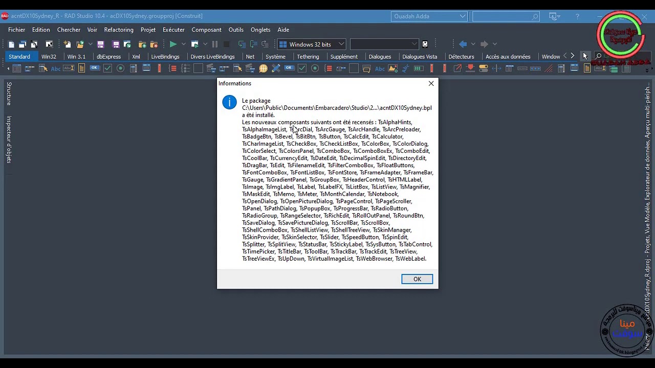 How To Install AlphaControls 15 14  For Delphi 10 4 2 Sydney
