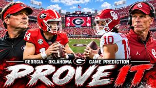 Will Georgia Football Prove it is FOR REAL Against Oklahoma | UGA vs OU SCORE PREDICTION
