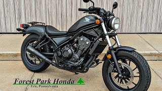 SOLD! $5495 2019 HONDA REBEL 500 CMX500