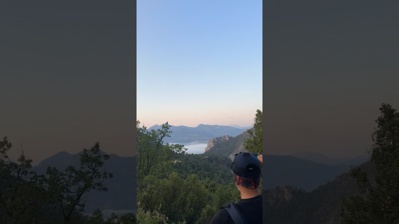 Sunrise Bike Ride Above the Clouds ☁️