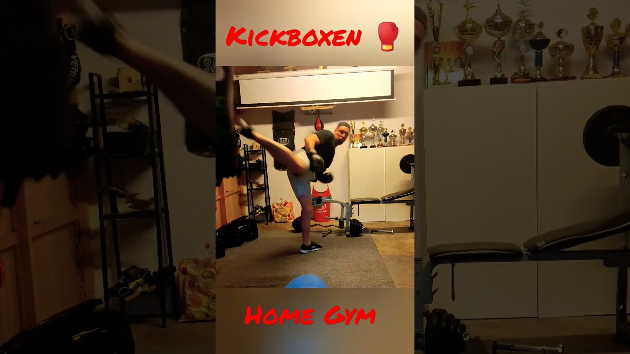 Kampfsport Training am Sandsack 